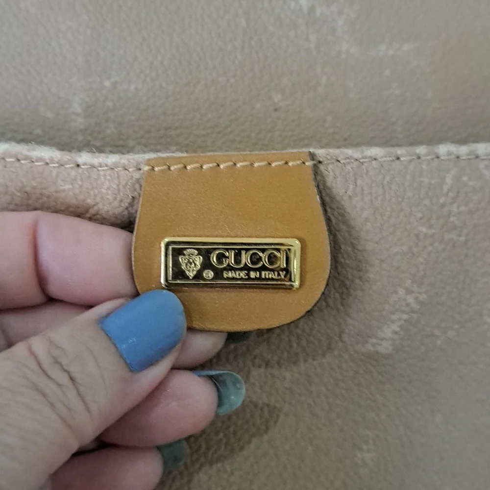 Authentic Vintage Gucci Document Folder Italy